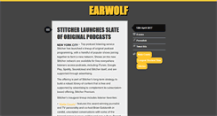 Desktop Screenshot of blog.earwolf.com